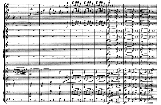 symphonic score